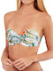 Strapless Bikini Top Γαλάζιο