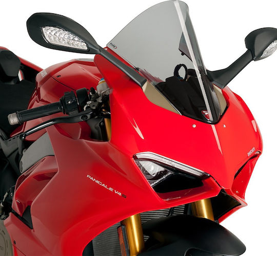 Ζελατινα R-racer Smoke Ducati Panigale V4 '20-'24 Sp2 '22-'23 V4r/s '20-'24 3759h Puig