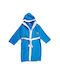Comfort Kids Hooded Bathrobe Turquoise