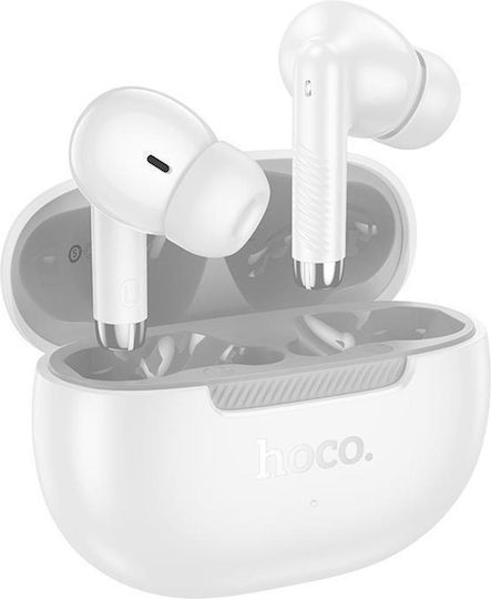 Hoco EQ24 In-ear Bluetooth Handsfree Earphones with Charging Case White