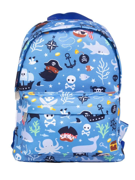 A Little Lovely Company Schulranzen Rucksack Kindergarten Hellblau 7Liter