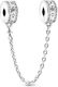 Sicherheitskette Strass Eleganter Charm Look