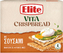 Elite Crispbread Σουσαμι 8x265gr