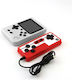 Rantime Mini Portable Console 400 Games 2 Players White