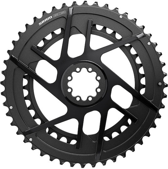 Spider Chain Rings Without Bashguard Sram Rival 48-35t Direct Mount Black E1