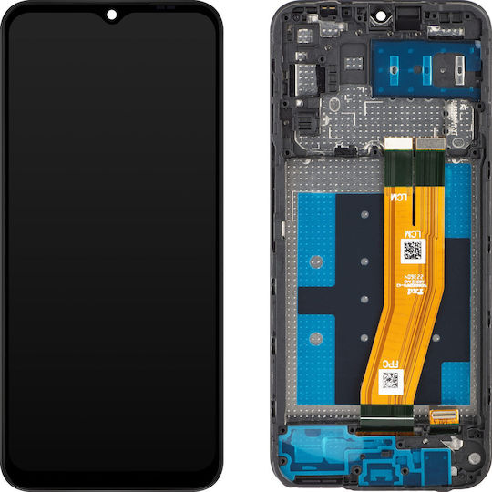 MP Οθόνη με Μηχανισμό Αφής για Samsung Galaxy A14 A145 (Μαύρο)