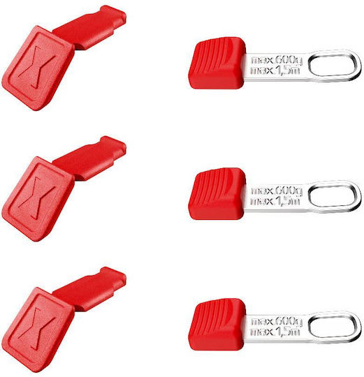 Knipex 00 63 06 TCR Hand Tool Set Set of 3 Connection Clips Tetheredtool & Colorcode 3pcs