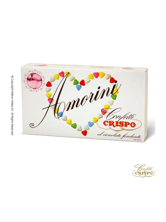 Confetti Crispo Choco Heart Chocolate Flavoured Multicolour 1000gr