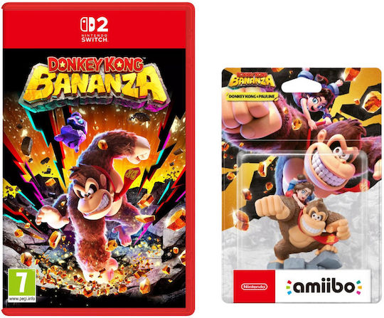 Donkey Kong Bananza Amiibo Donkey Kong Pauline Switch Game