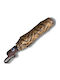 Rain Windproof Automatic Umbrella Compact Brown