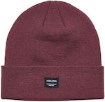 Jack & Jones Beanie Beanie Knitted in Red color
