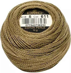 Kreidegarn Dmc Coton Perlé Art 116 10g 80m 611