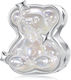 Charm Argintiu 925 Urs Alb