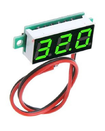 0.28inch Dc 2.5-30v Βολτόμετρο
