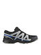 Speedcross Waterproof Kids Sports Shoes Running with Laces Black
