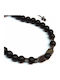 Amalfi Accessories Women's Bracelet Macrame with design Eye made of Cord