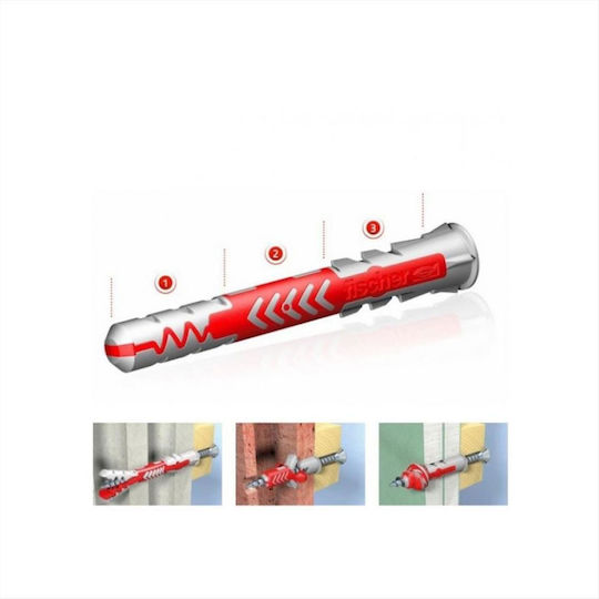 Bύσμα Πλαστικό Fischer Duo Power 20τεμ 14x70mm
