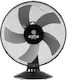 Estia Aeropulse Tabletop Fan 40W Fan Diameter 40cm Black