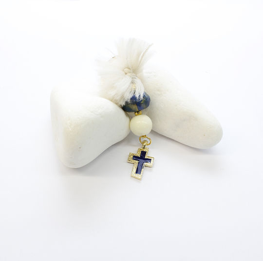 Daskalakis Christening Charm Keychain Gold 75pcs