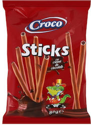 Croco Μπισκότα Sticks σε Στικς με Επικάλυψη Σοκολάτα 80gr
