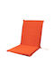 Garden Chair Cushion with Backrest Fer Foze Orange