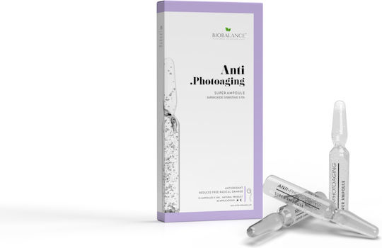 Alpaya Dermaceuticals Serum Anti-Photoaging Calmare Și Hidratare pentru Față pentru Strălucire și Revitalizare 10x2ml