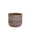 Mica Γλάστρα Brown 14x14x14εκ.