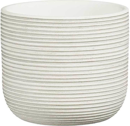 Mica Γλάστρα White 16x16x16.5εκ.