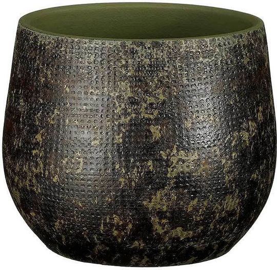 Mica Саксия Зелен 15x15x14см.