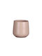 Mica Pot Ceramic Pink 11x11x8.5cm.