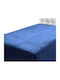 Silk Fashion Velvet Blanket Single 160x220cm Blue