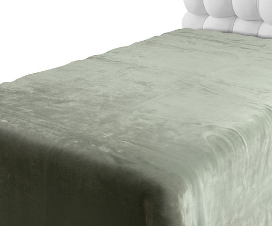 Silk Fashion Υπέρδιπλη 220x240εκ. Πράσινο