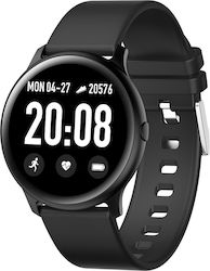 KrazyFit Aluminium Smartwatch mit Pulsmesser (S...