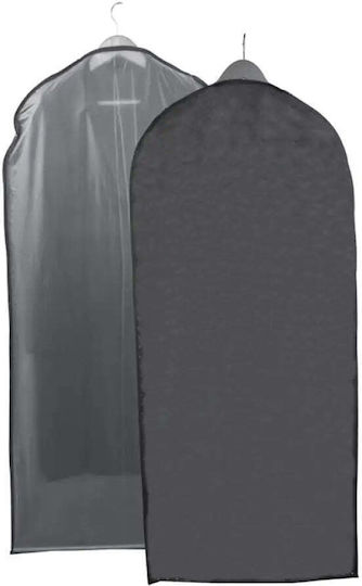 Ordinett Italy Fabric Hanging Storage Case for Suit / Clothes in Gray Color 60x135cm 1pcs
