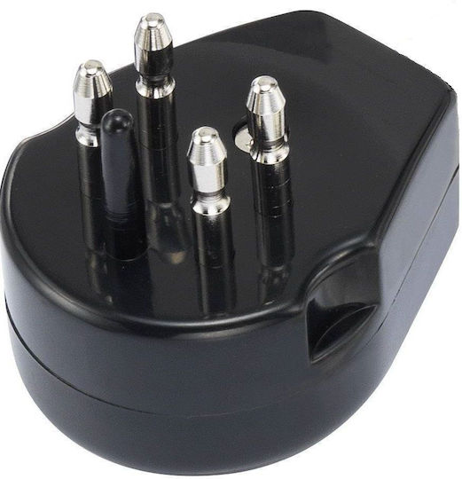 Wall-Mounted Belgian Type Telephone Adapter Telephone Socket Rj11 6p4c Black