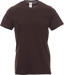 Payper Sunset Ανδρικο T-shirt Brown Payper Sunset Ανδρικο T-shirt Brown