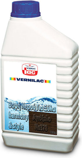 Βαφή Νερού Επιπλοποιίας Ξύλα Harmony&style Vernilac 800ml Αγιόξυλο Νο378