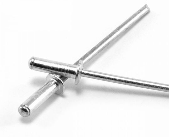 Nieten Aluminium Silber 5x35 100 Stücke