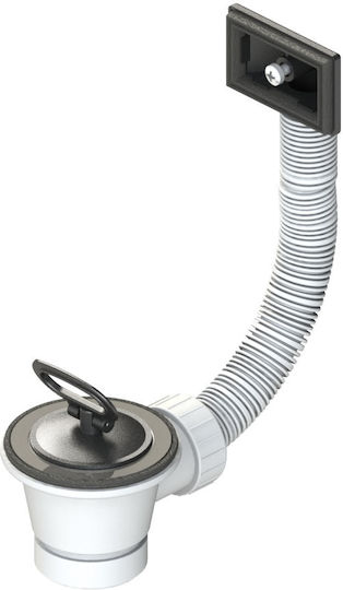 Valvă Chiuvetă 1 1/2" Diametru 70 Cu Deschidere De Depășire Spirală Lb Plast