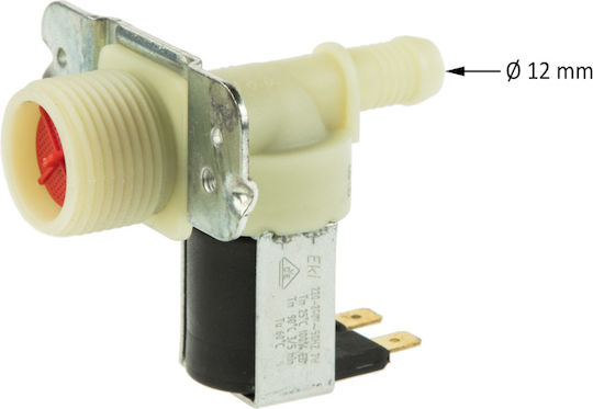 Βαλβίδα Νερού Πλυντηρίου Ρούχων I 180° 230v Ζεστού Νερού