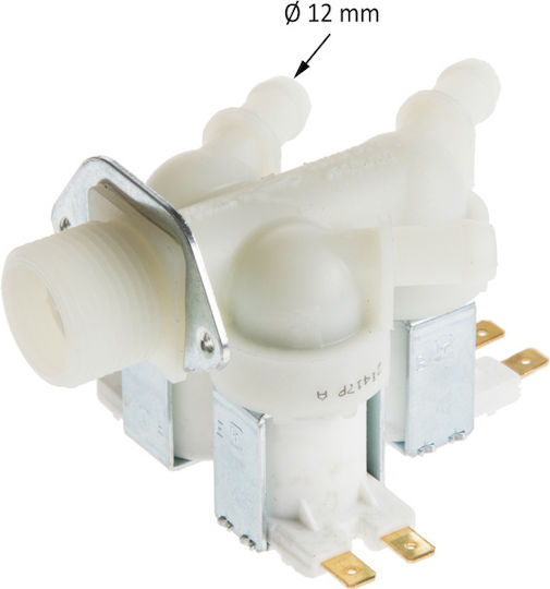 Valvă de Apă pentru Mașină de Spălat Rufe Iii 180° 12mm 230v