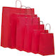Paper Bag Red Twisted Premium 18x8x24 400pcs