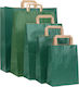 Paper Bag Cypress Green Flat 32x17x45 250pcs