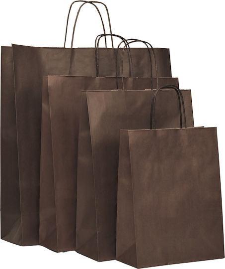 Paper Bag Brown Twisted Premium 27x12x37 250pcs