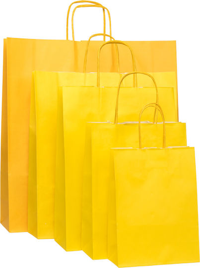 Paper Bag Yellow Twisted Premium 45x15x49 200pcs