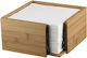 Bamboo Napkin Holder 19x19x10cm 086