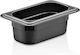 Δοχειο Gn Μαυρο 1/9 65mm Αποθηκευσης Τροφιμων P P Gastroplast Nsf