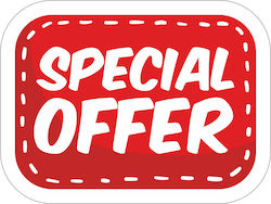Schaufenster- und Wandsticker Ermäßigungen Special Offer Code 19701 Schaufenster- und Wandsticker Ermäßigungen Special Offer Code 19701