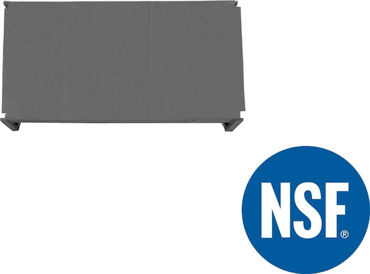 Compact Plastic Shelf NSF Suitable for Food Freezing 910mm x 455mm Set of 4 Pieces C372526