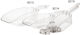 8214 Kommerzielle Lebensmittelschaufel Bar Polycarbonat L33,1xw12xh8,1cm